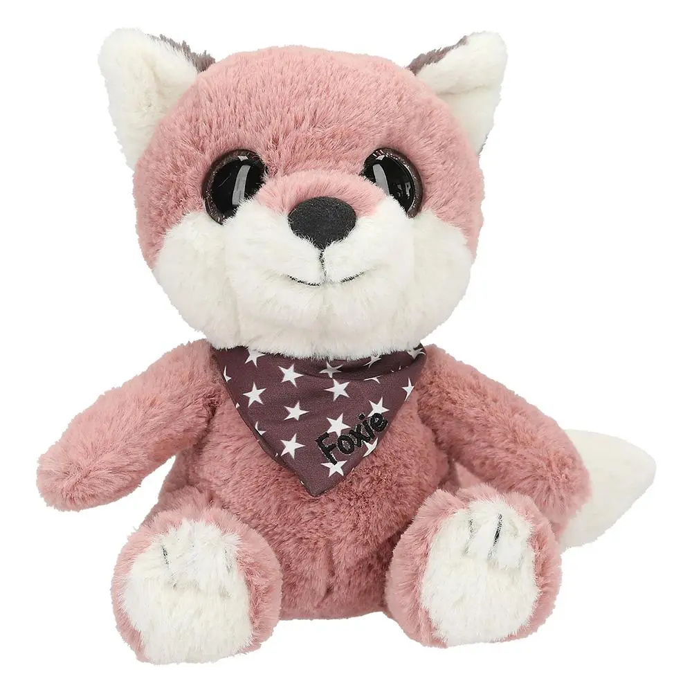 lištička Snukis Foxie – , růžovo-bílá 18 cm