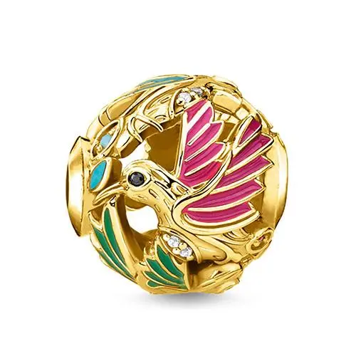 Thomas Sabo KorálekKolibřík K0338 41 7 Karma Beads 18k yellow