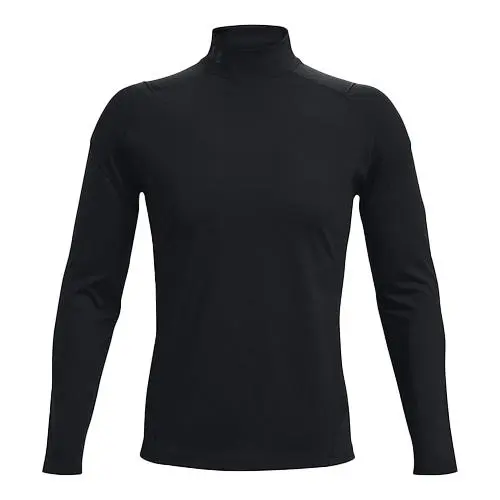Pánské triko Under Armour ColdGear Rush Mock - Pánské sportvní triko ColdGear Rush Mock s dlouhým rukávem od značky Under Armour, černé provedení. - 3469557