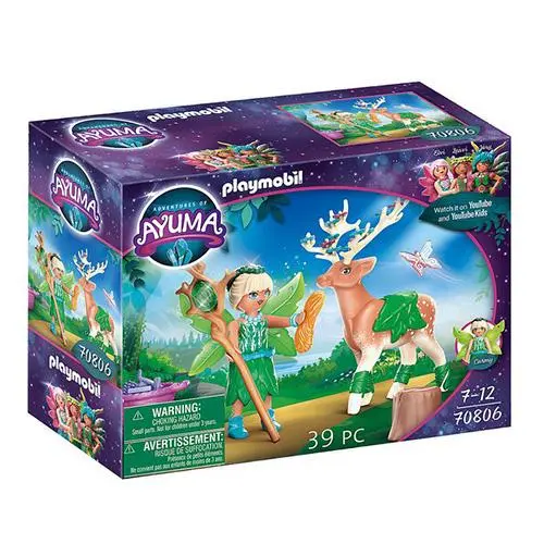 Playmobil ayuma 70806 forest fairy s pohádkovou zvířecí duší