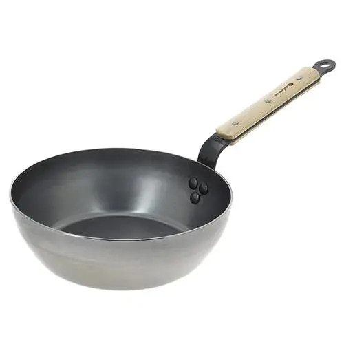 de Buyer Ocelová hluboká pánev MINERAL B BOIS 24cm 2,5l