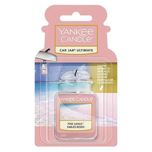 Yankee Candle Pink Sands gelová visačka