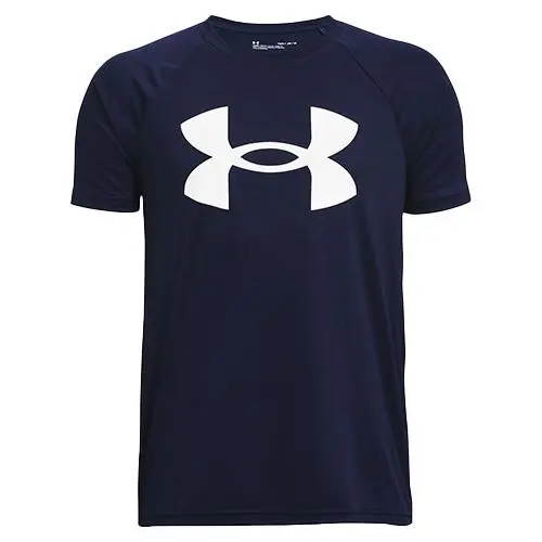 Under Armour TECH BIG LOGO SS modré