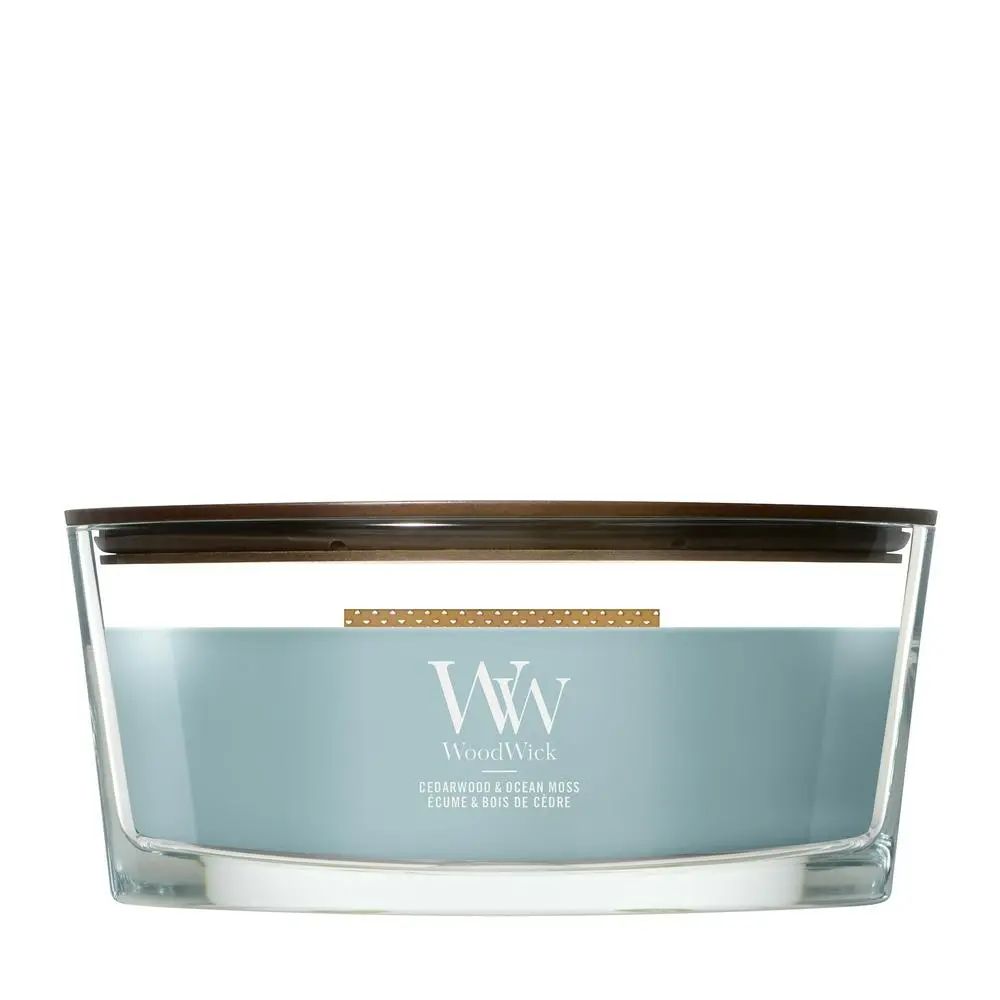 WoodWick Cedarwood & Ocean Moss 453,6 g
