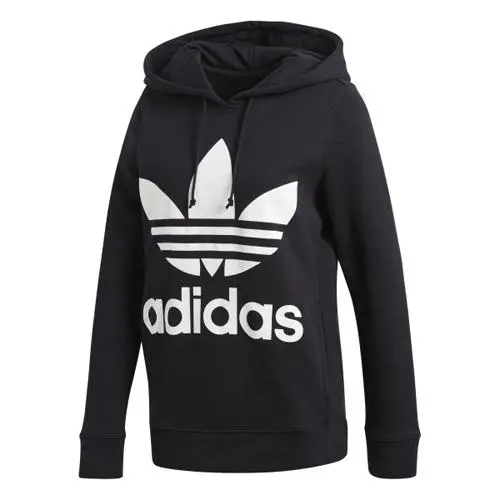 adidas originals Trefoil Hoodie černá