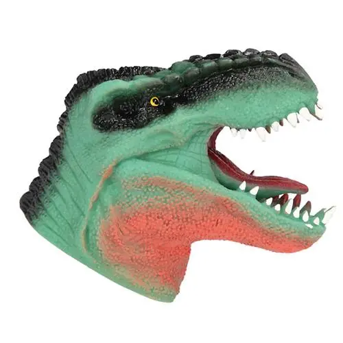 Dino World Tyrannosaurus Rex na ruku Červeno zelený