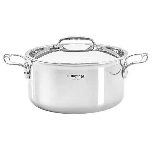 De Buyer Affinity hrnec s pokličkou 20 cm nerezová ocel