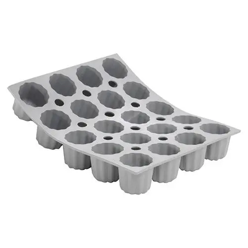 de Buyer Forma na cannelé ELASTOMOULE 3,5 cm na 20 ks silikon
