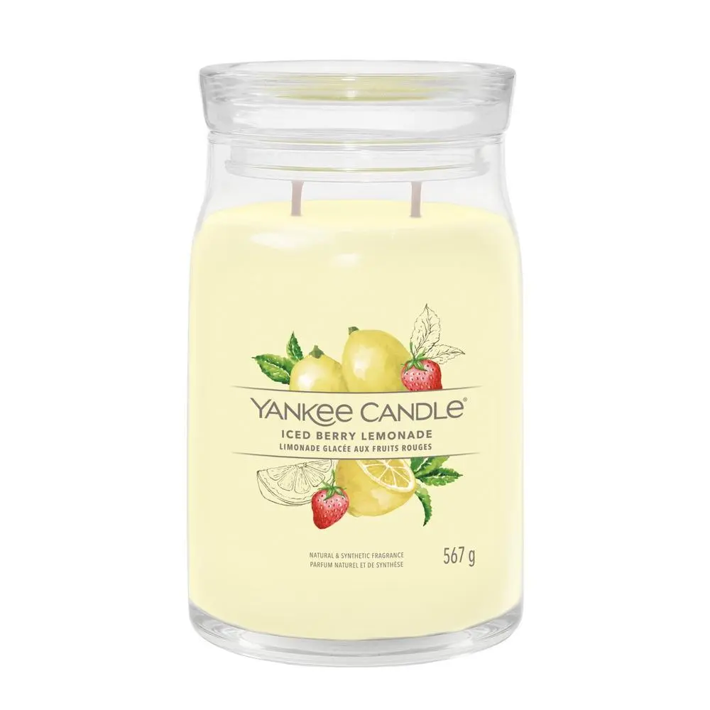 Yankee Candle Signature Iced Berry Lemonade YC Signature 568g