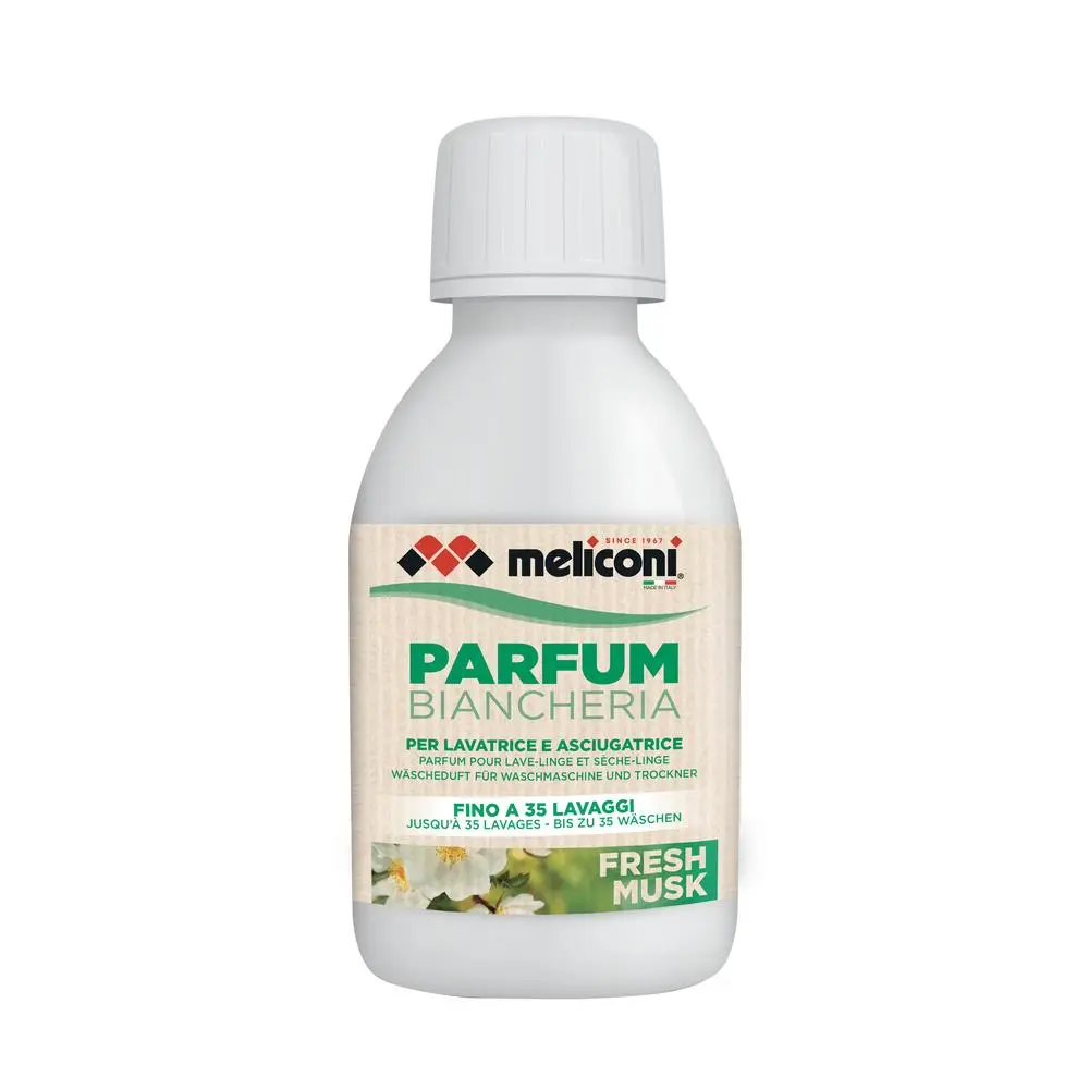Meliconi 621032 ECO parem fresh musk, do praček a sušiček, až 35 cyklů, 250 ml