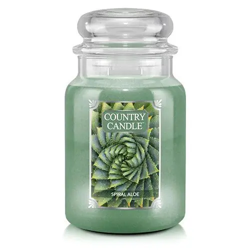 Country Candle Spirálová aloe 680 g