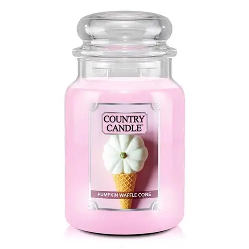 Country Candle Dýňový vaflový kornoutek 680 g