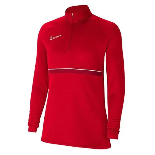 Dámské tričko Nike Dri-FIT Academy - Dámské tréninkové triko Dri-FIT Academy s dlouhým rukávem a 1/4 zipem od značky Nike, různá barevná provedení. - 3479946