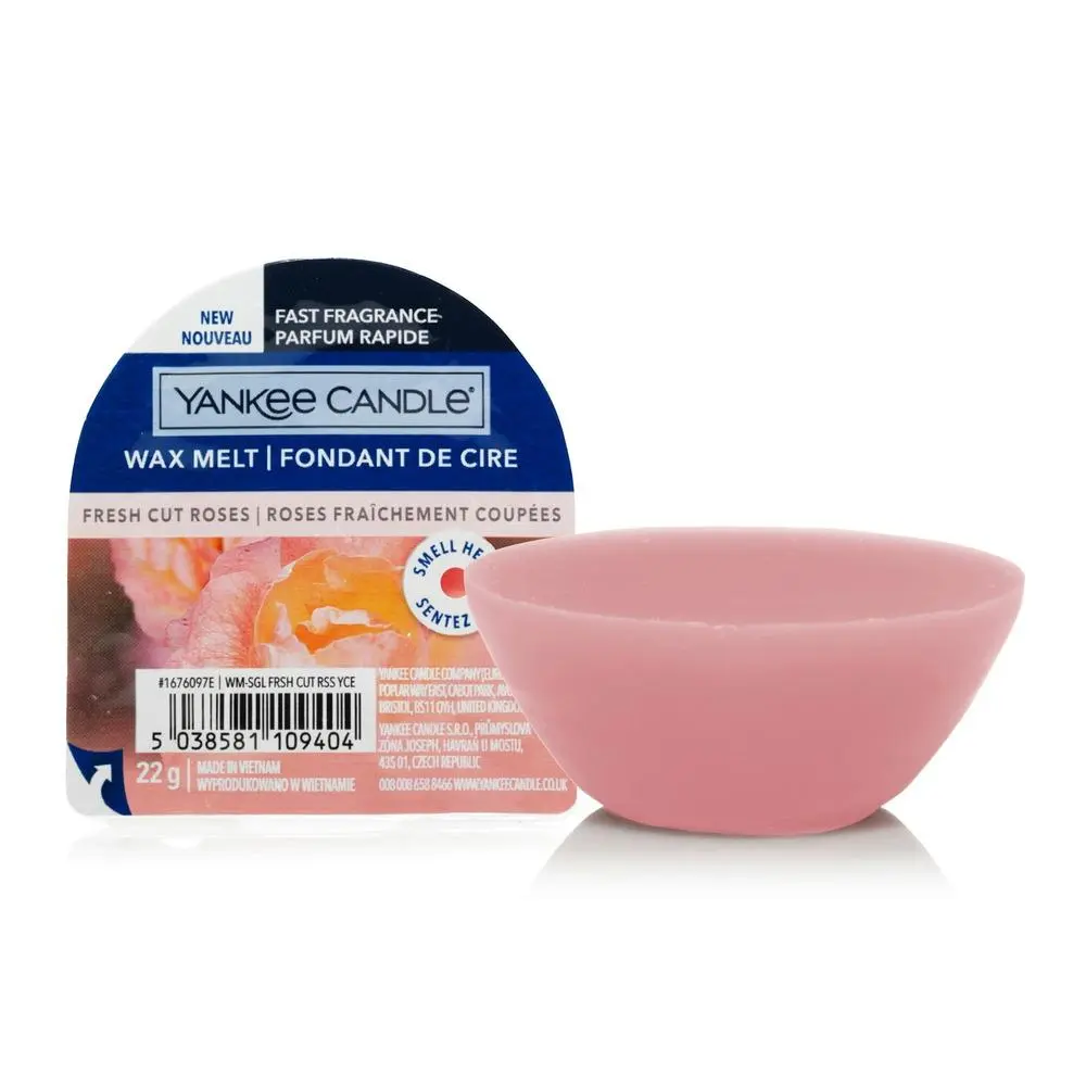 Yankee Candle Vonný vosk Fresh Cut Roses 22 g