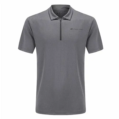 Alpine Pro OLMAN pánské Polo šedá