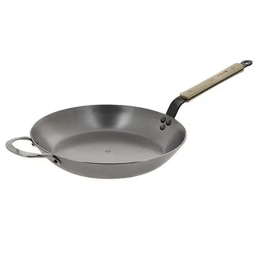 de Buyer Pánev na vejce a lívance Mineral B BOIS 12 cm hliníková