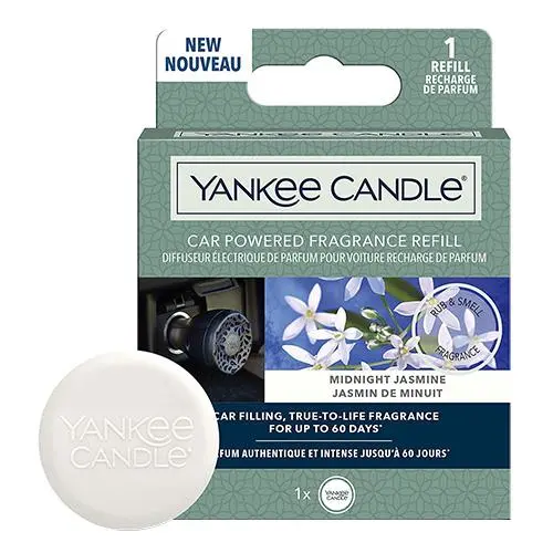 Yankee Candle - vonný difuzér do zapalovače MIDNIGHT JASMINE (Půlnoční jasmín)