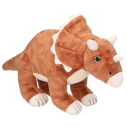 dinosaurus Dino World Hnědý Triceratops 36 cm