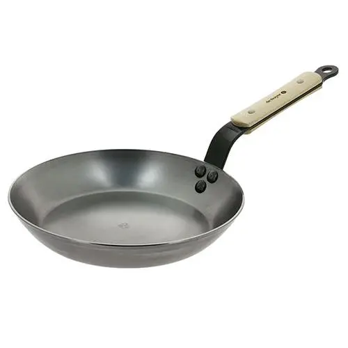 de Buyer Ocelová pánev MINERAL B BOIS 24cm 1,2l