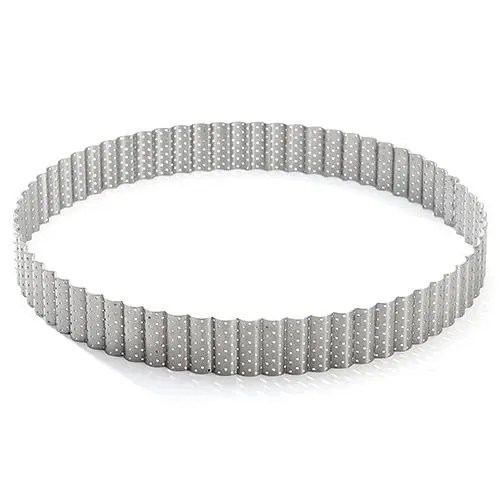 de Buyer Pečící kruhový rám 24 cm vroubkovaný nerezová ocel