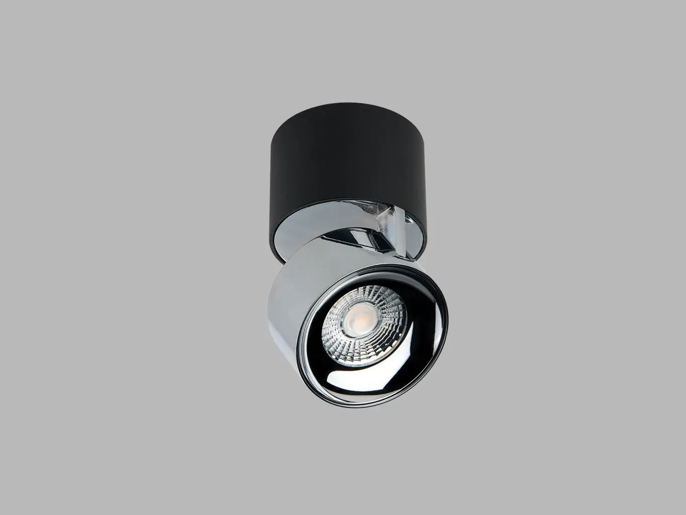 LED2 11508335DT KLIP ON, BC DIM 11W 3000K stropní chrom/černé