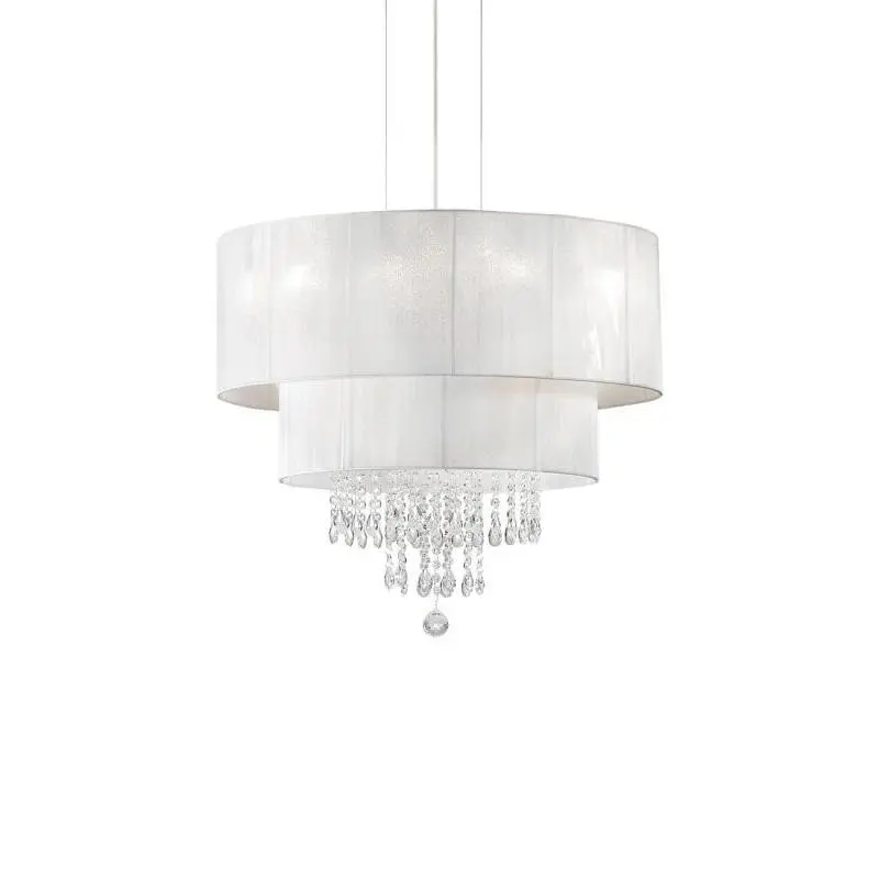 Závěsné svítidlo Ideal Lux Opera SP4 bianco 182179 bílé 50cm