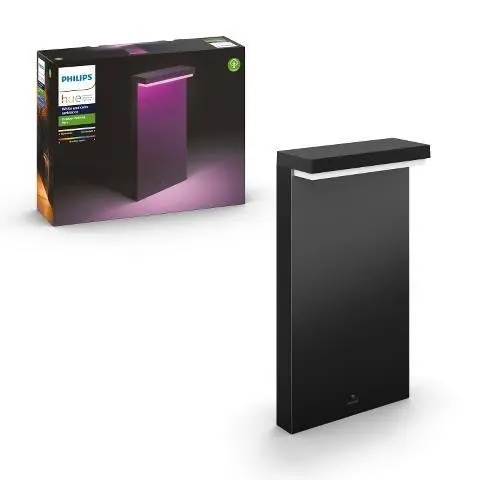Philips Hue Nyro - Chytré venkovní sloupkové LED svítidlo, černá 915005841601