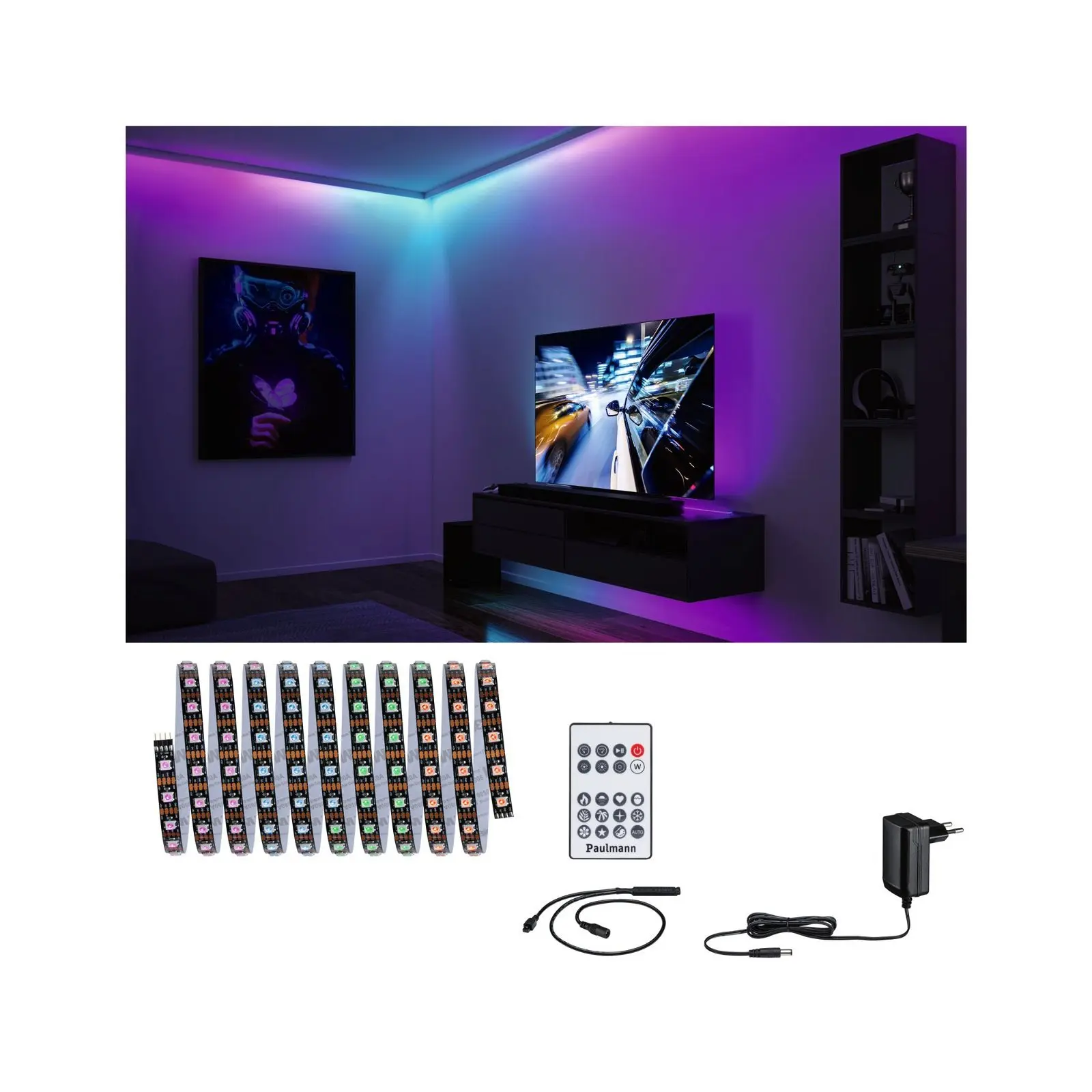 Paulmann LED pásek sada EntertainLED, 3 m