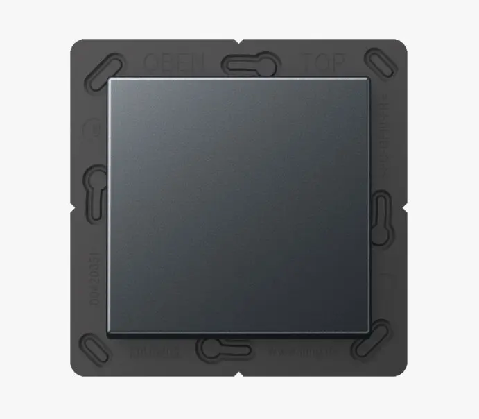 JU BLEA590ANM Vypínač 1-tlačítko (2 kanály) Bluetooth Low Energy A-série matný antracit - JUNG