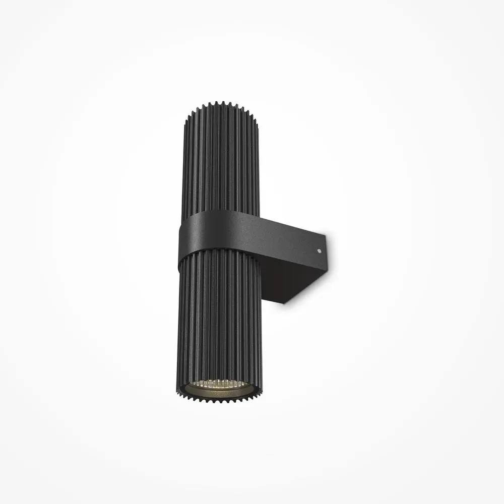 M MOD326WL-02B Nástěnné svítidlo Dynamics GU10 2x50W černý hliník - MAYTONI