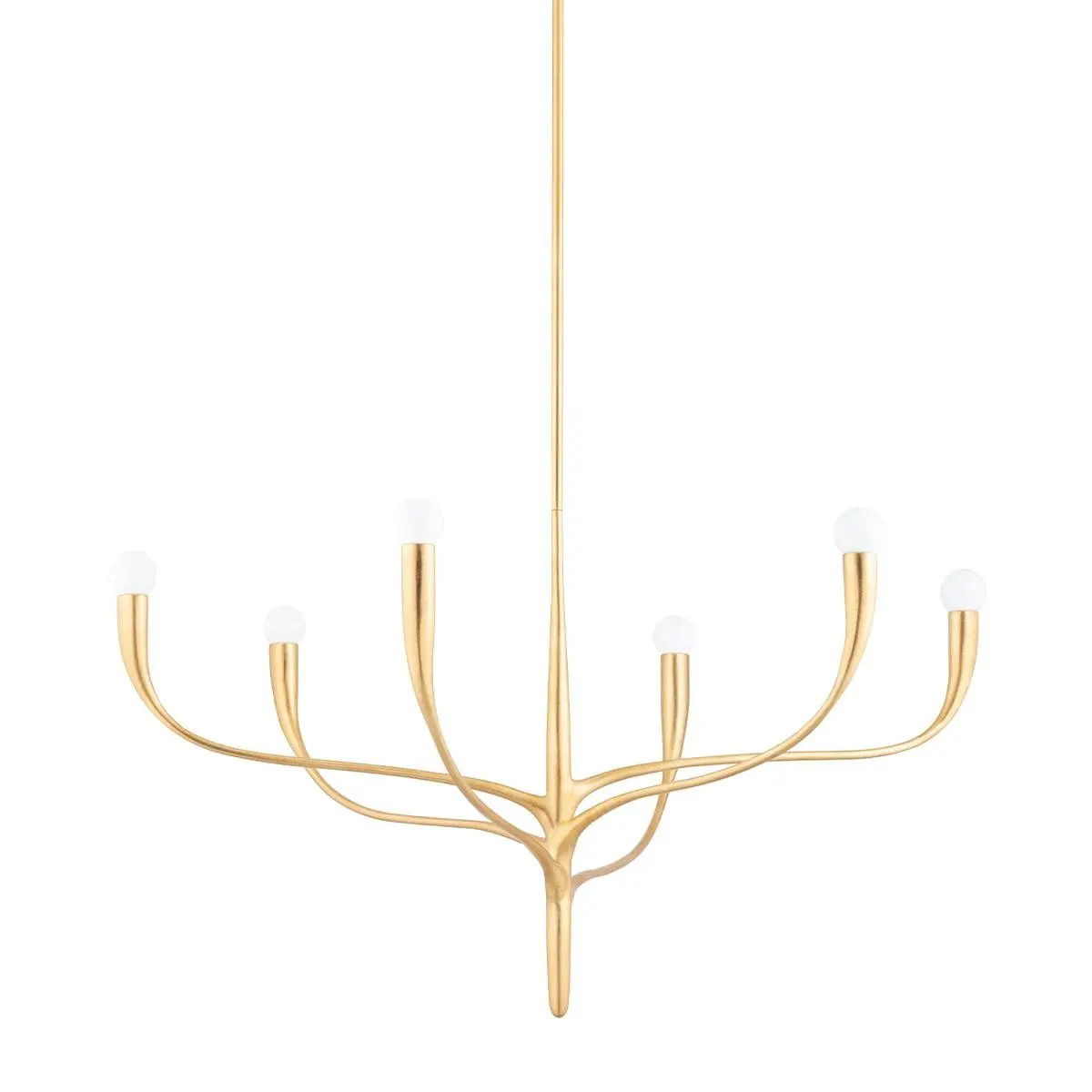 HVLG 9606-VGL-CE Závěsné svítidlo LABRA ocel zlatá E14 6x60W - HUDSON VALLEY