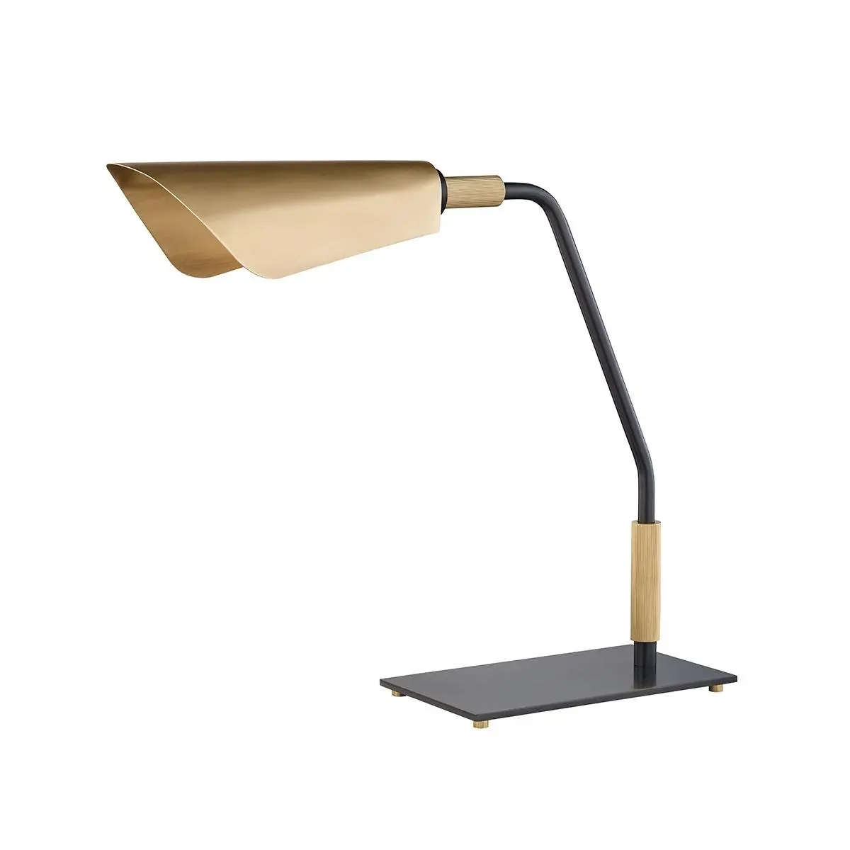 HVLG L3730-AOB-CE Stolní lampa BOWERY mosaz starobronz E27 1x6W - HUDSON VALLEY