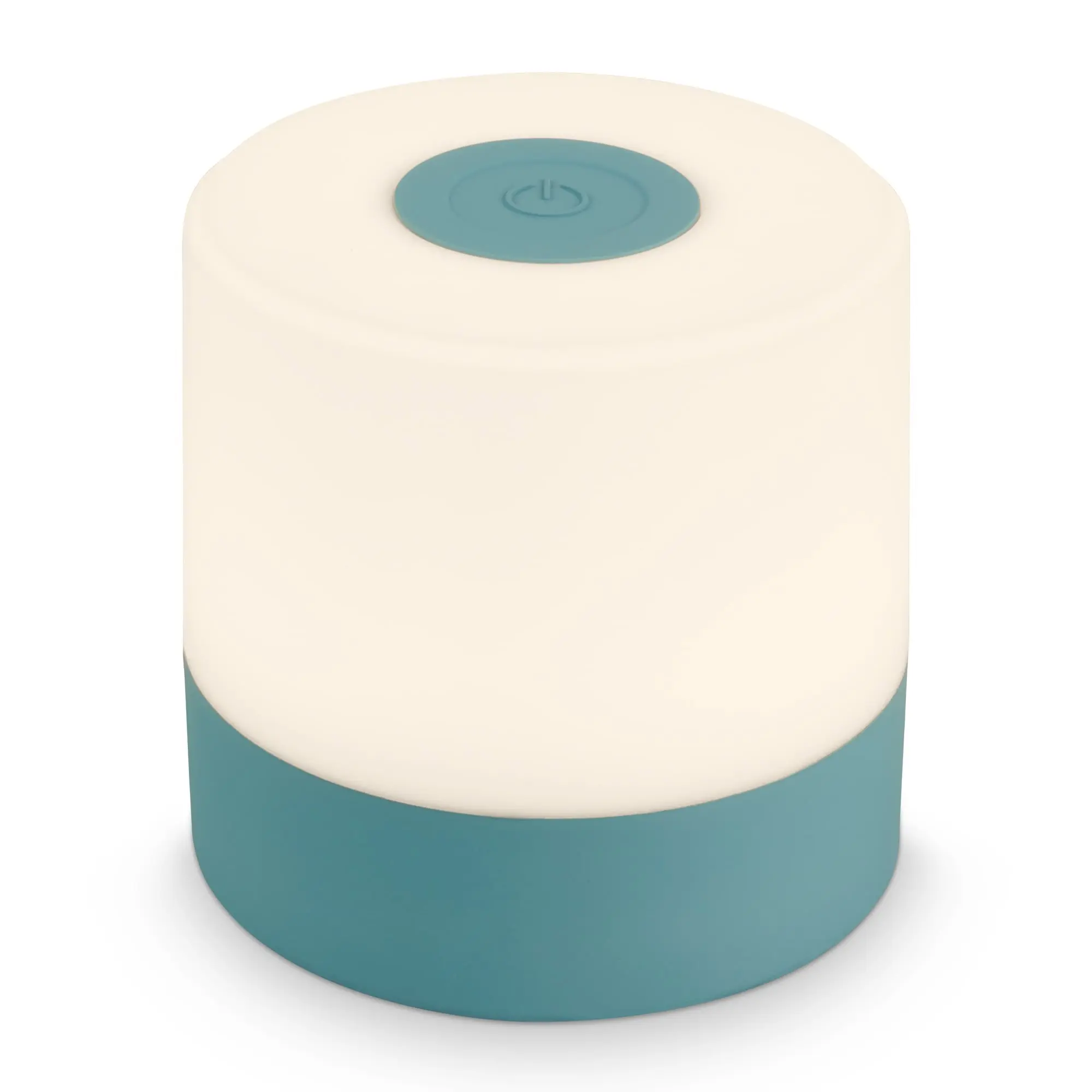 BRILONER Dobíjecí stolní lampa 2 W, 150 lm, 2700 K, IP44, modrá, pr. 7 x 7 cm