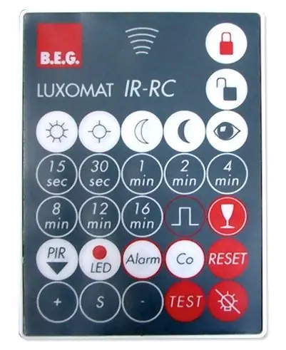 BEG 92000 Dálkové ovládání pro detektory pohybu IR-RC-plus - LUXOMAT