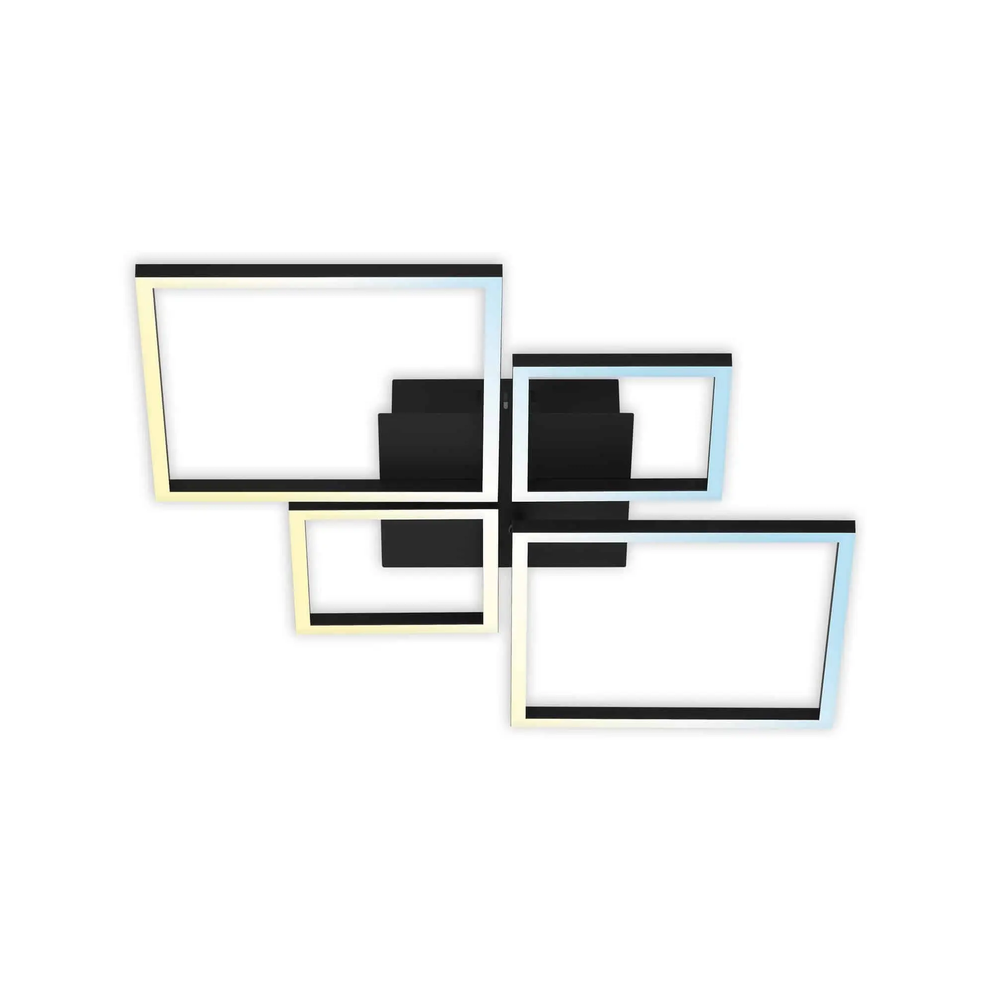 BRILO 3093-015 LED CCT rám 75 cm 38W 4000lm černá - BRILO