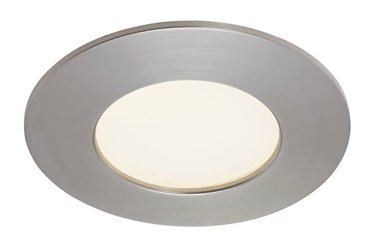 BRI 7103-432 3ks sada LED vestavné svítidlo, pr. 8,5 cm, 5 W, matný nikl - BRILONER