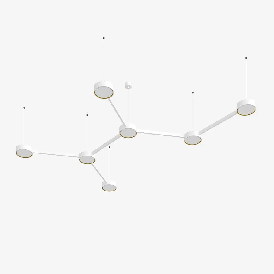 LU 27.K2.60M DALI2 Závěsné svítidlo INFINITY II 108,4W LED 4000K akrylátové sklo bílá DALI 27.K2.60L - LUCIS