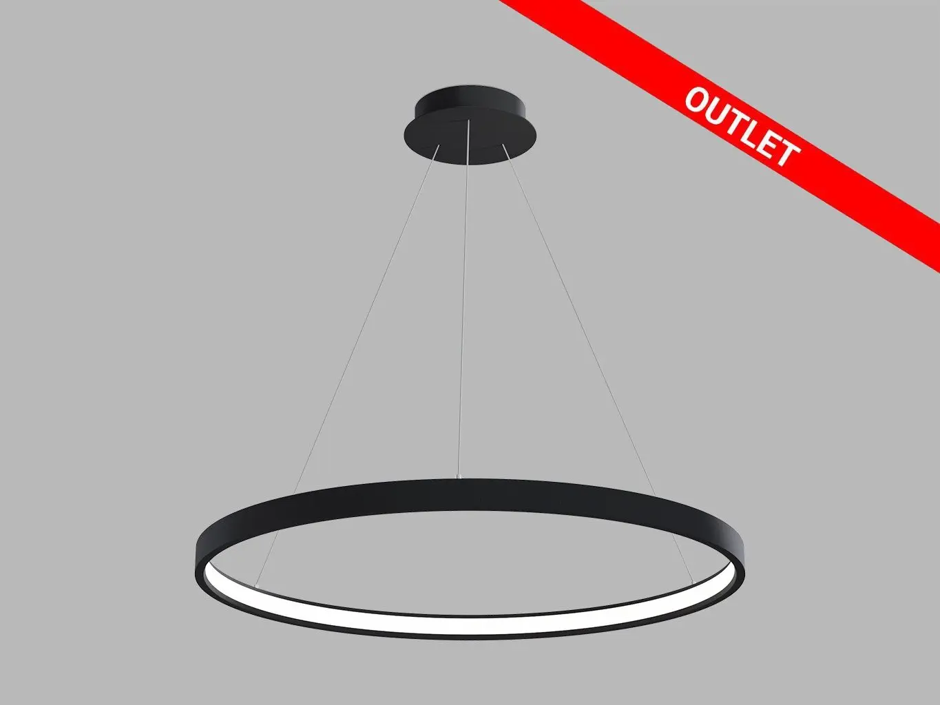 LED2 3275253D LED2 Závěsné svítidlo CIRO 80 P-Z, B DALI/PUSH DIM 60W 3000K/4000K černá - LED2 Lighting