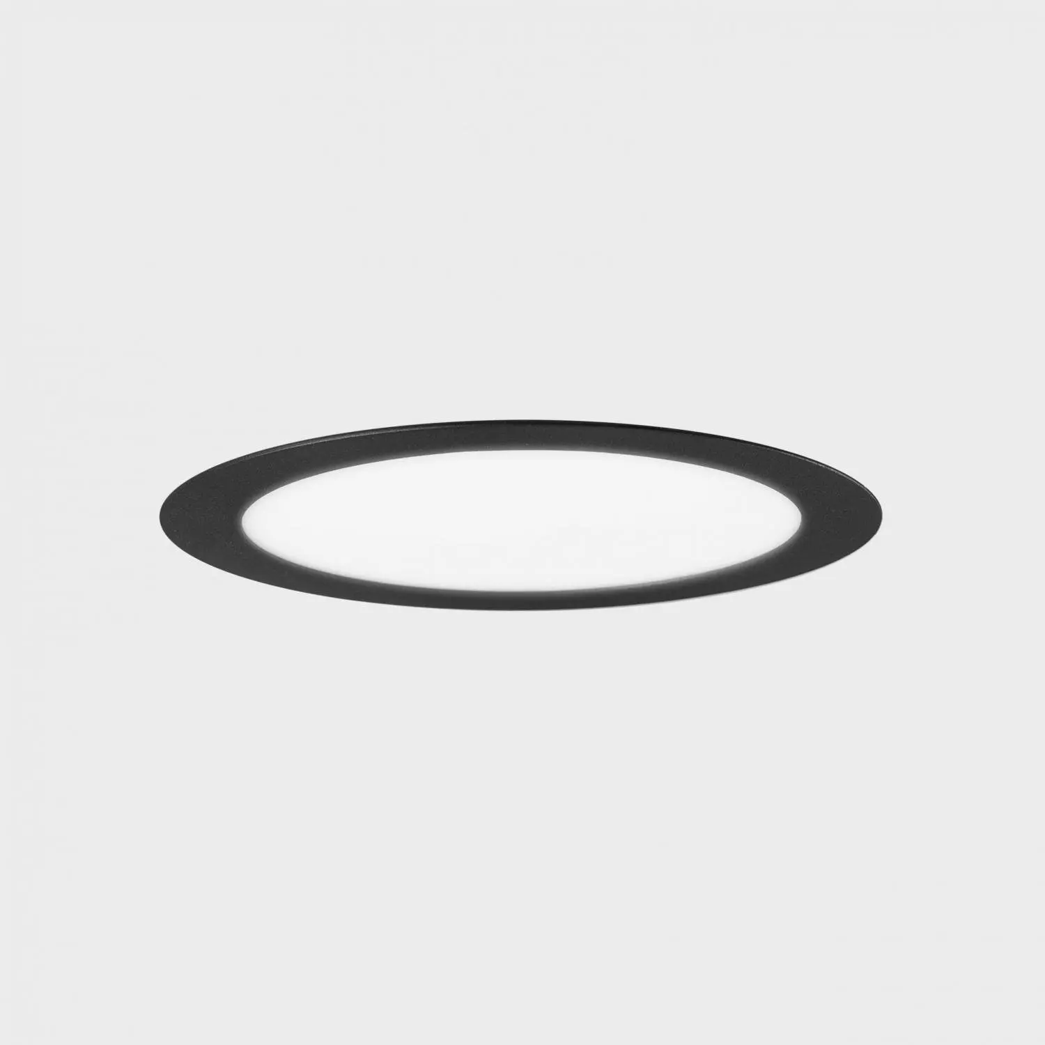 KOHL LIGHTING KOHL-Lighting DISC zapuštěné svítidlo s rámečkem pr. 400 mm černá 36 W CRI 80 4000K 1.10V
