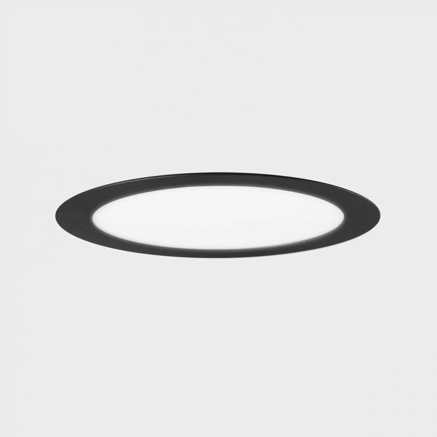KOHL LIGHTING KOHL-Lighting DISC zapuštěné svítidlo s rámečkem pr. 500 mm černá 48 W CRI 80 4000K 1.10V
