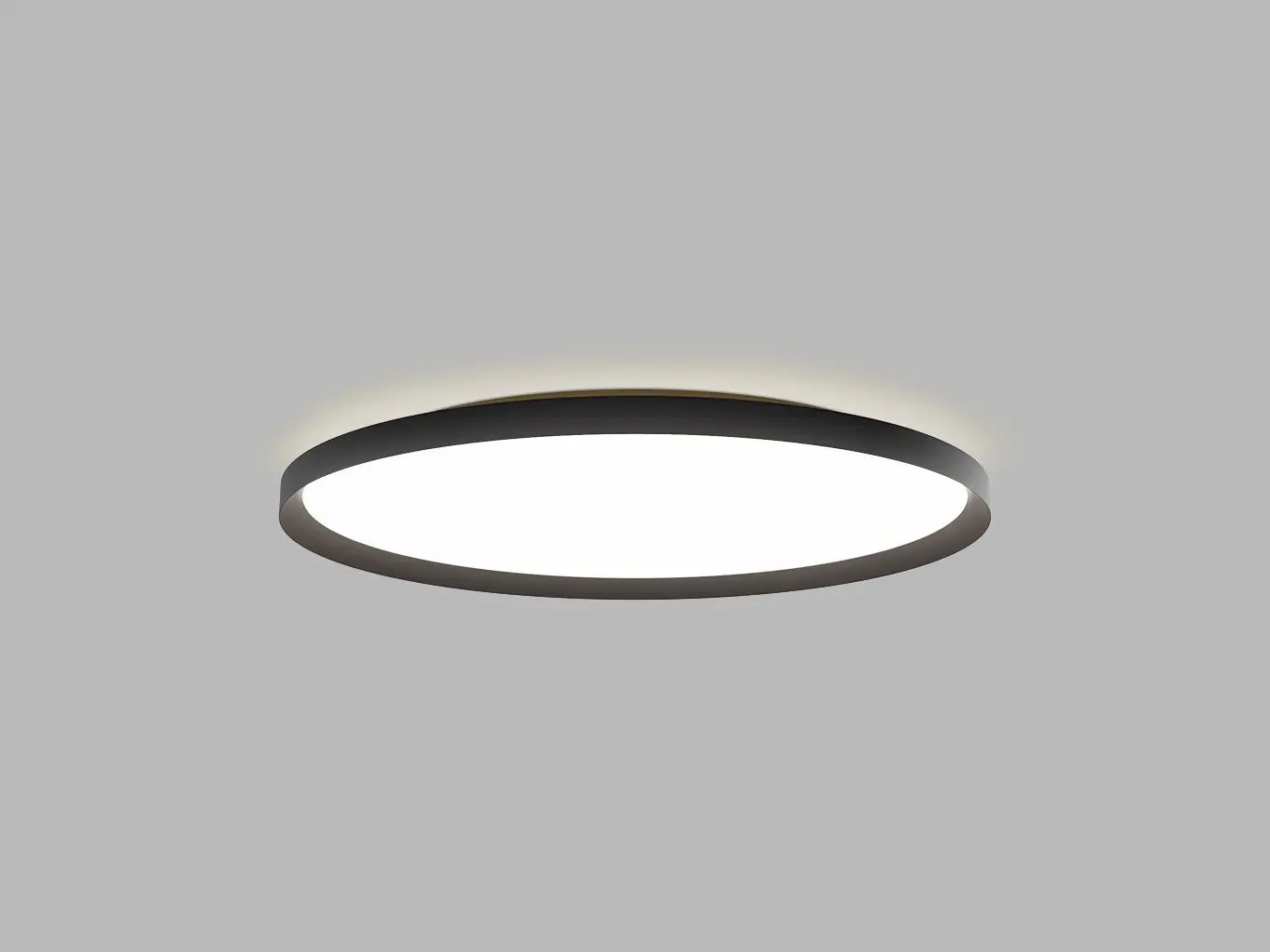LED2 1275053ZBTW LED2 Stropní svítidlo MOON 80, B ZIGBEE TW 88W (76+12) 3000K-4000K černá - LED2 Lighting