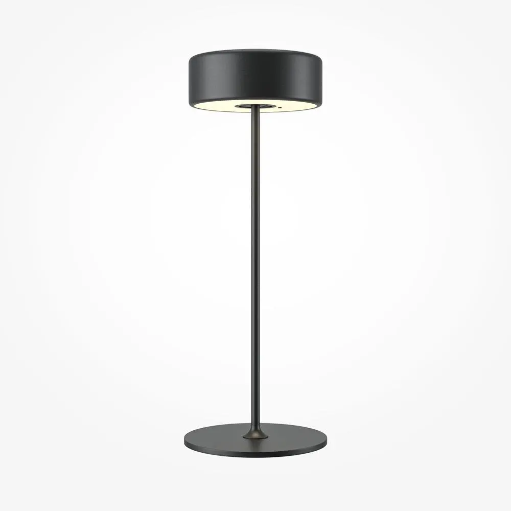 M MOD229TL-L3B3K2 Stolní lampa AI Collaboration 3W nastavitelná bílá 120lm černý hliník bateriová stmívatelná - MAYTONI