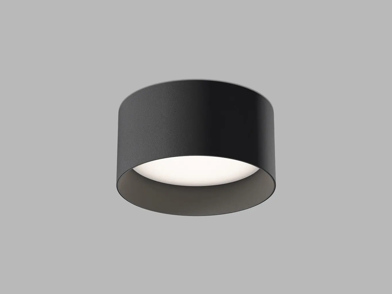 LED2 1480353DTW Stropní svítidlo ZETA ON M, B DALI TW/PUSH TW 15W 3000K-4000K UGR černá
