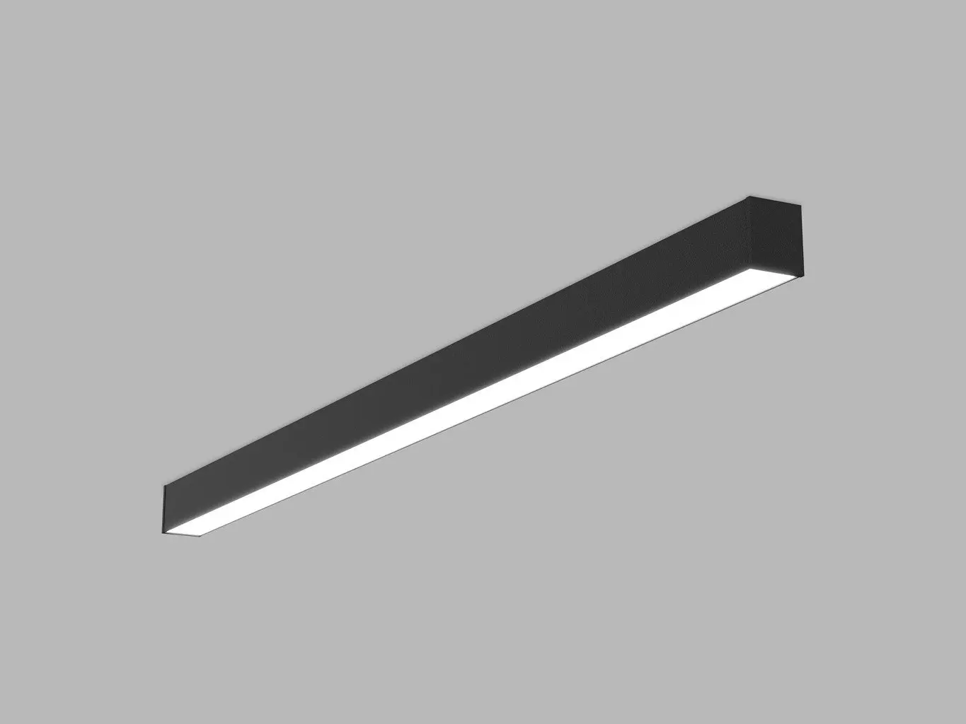 LED2 1238253D Stropní svítidlo NOLI II 150 P, B DALI/PUSH 60W 3000K/3500K/4000K černá