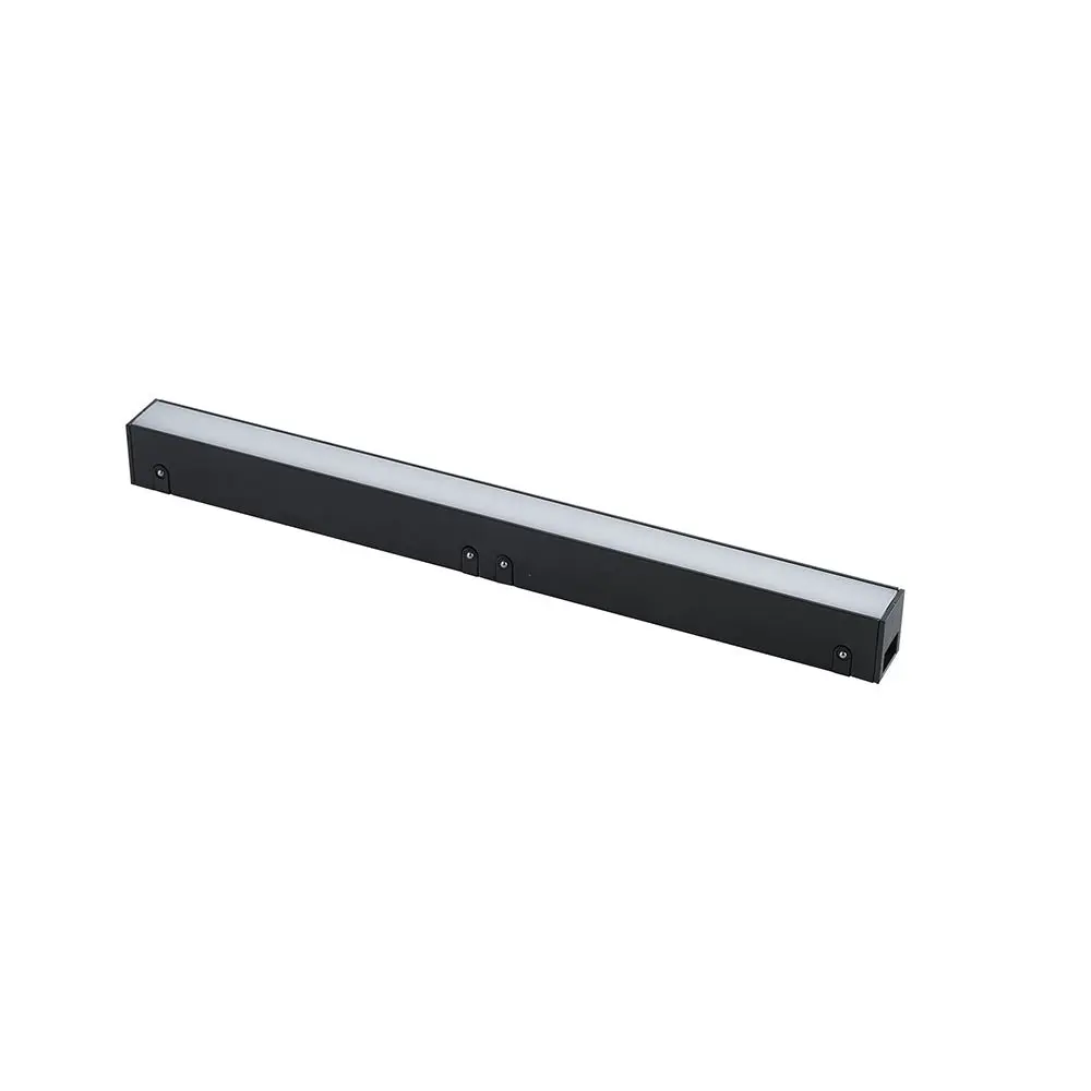 FANEUROPE FAN EUROPE Svítidlo pro systém 48 V - lineární svítidlo Davinci, černé, LED UGR, 10 W, 1200 lm, 4000 K, 30,2x3,3x2,2 cm