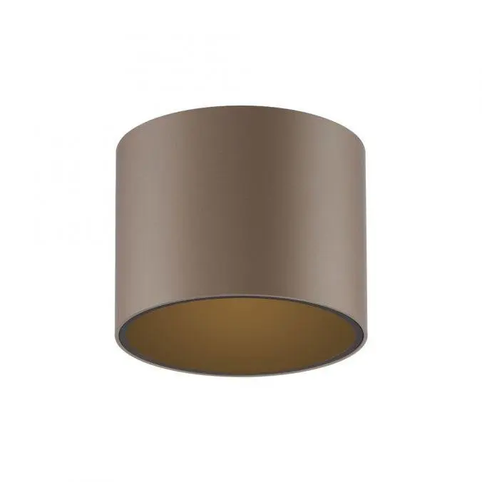 PAUL NEUHAUS LED stropní svítidlo PURE Point, bronzová, vnitřní, stmívatelné 2700K