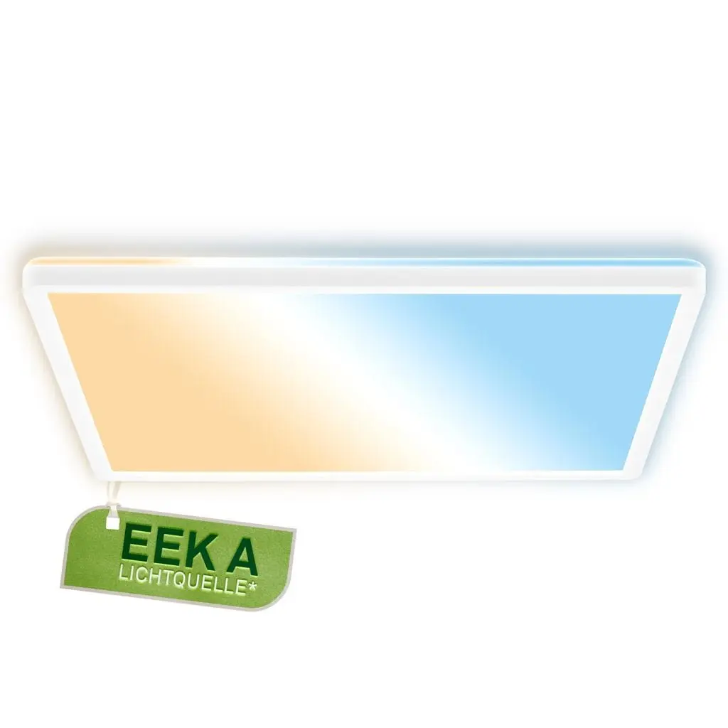 LED svítidlo BRILONER Tava A 42x42cm 14W stmívatelné CCT bílé 3886016