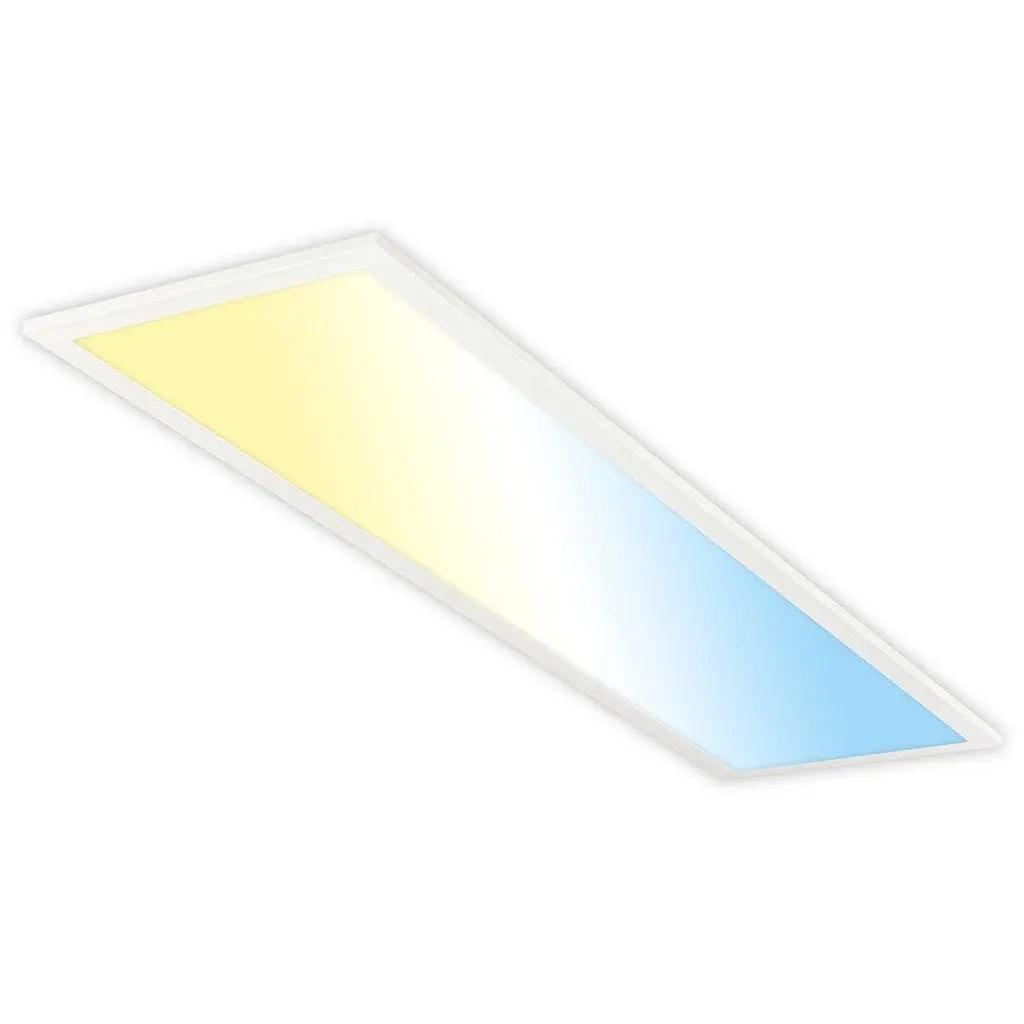 BRILO 3987016 AKCE - Piatto svítidlo LED panel 100x25 cm - 14W, 2900lm, energetická třída A, stmívatelná, CCT, bílé - BRILO