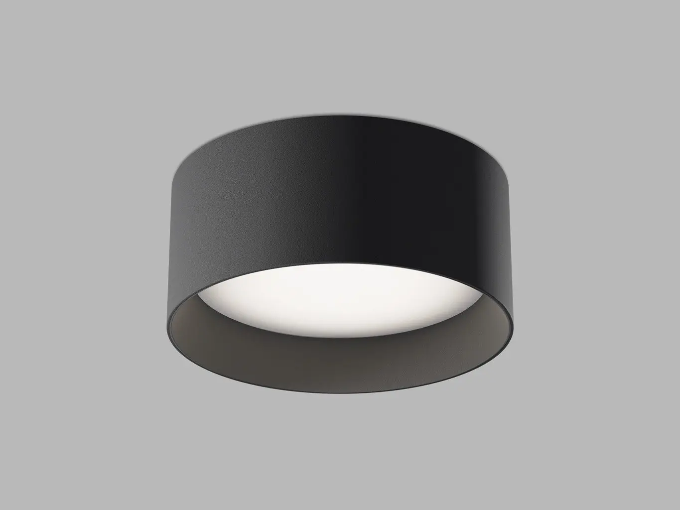 LED2 1481453D Stropní svítidlo ZETA ON L, B DALI/PUSH 20W 3000K/3500K/4000K UGR černá