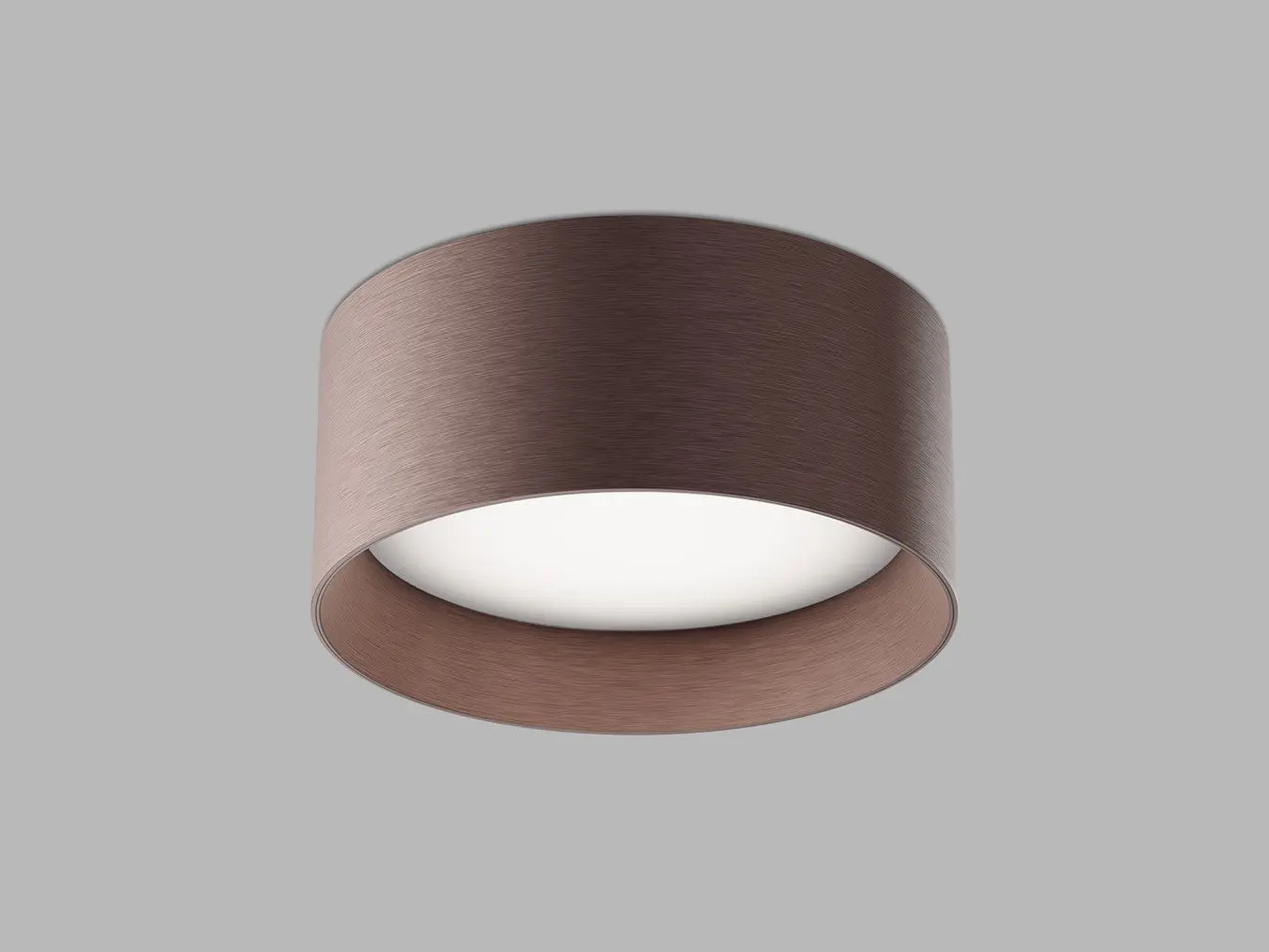 LED2 1481428D Stropní svítidlo ZETA ON L, CF DALI/PUSH 20W 2700K UGR hnědá